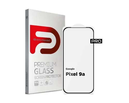 Скло захисне Armorstandart Pro Google Pixel 9a Black (ARM83564)