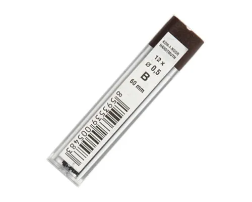 Грифель для механічного олівця Koh-i-Noor 4152.B, 0.5 мм, 12шт (415200B005PK)