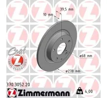 Гальмівний диск ZIMMERMANN 370.3052.20
