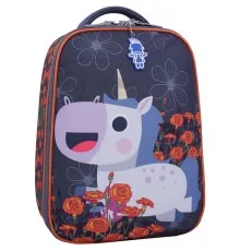 Портфель Bagland Turtle 17 л. сiрий 499 (0013466) (73697901)