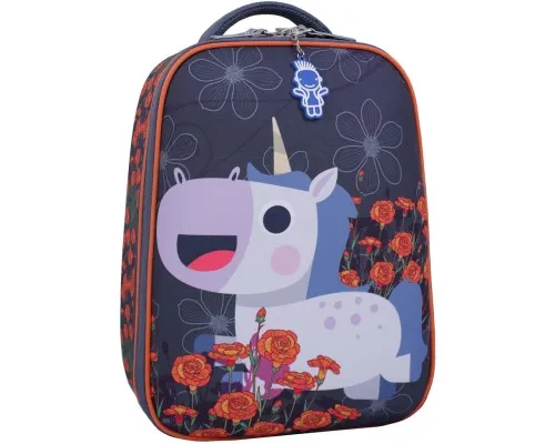 Портфель Bagland Turtle 17 л. сiрий 499 (0013466) (73697901)