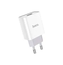 Зарядний пристрій HOCO C81A White (6931474727930)