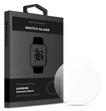 Скло захисне Armorstandart Supreme Black Icon Samsung Watch Ultra / Classic 6 47 mm (ARM84744)