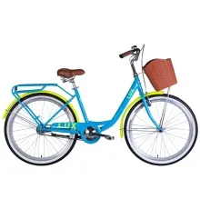 Велосипед Dorozhnik 26" LUX Velosteel рама-17" ST 2025 блакитний (OPS-D-26-290)