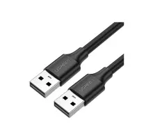 Дата кабель USB 2.0 AM/AM 0.5m US102 black Ugreen (10308)