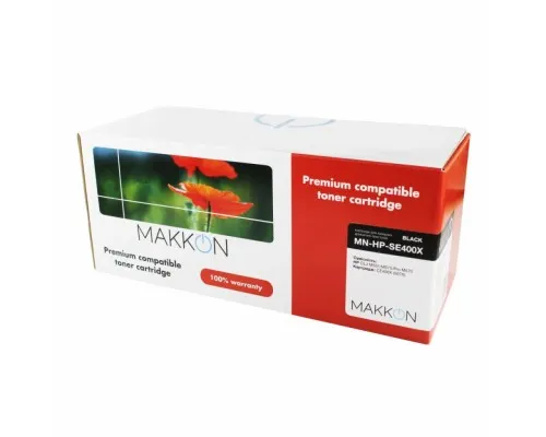 Картридж Makkon HP CLJ CE400X (507X) (SE400X) 11k black (MN-HP-SE400X)