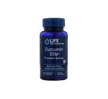 Трави Life Extension Екстракт куркуми, Curcumin Elite, 30 рослинних капсул (LEX-24673)