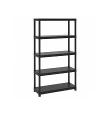 Стелаж Toomax 5 полиць cm. 100x40x180h black (5142)