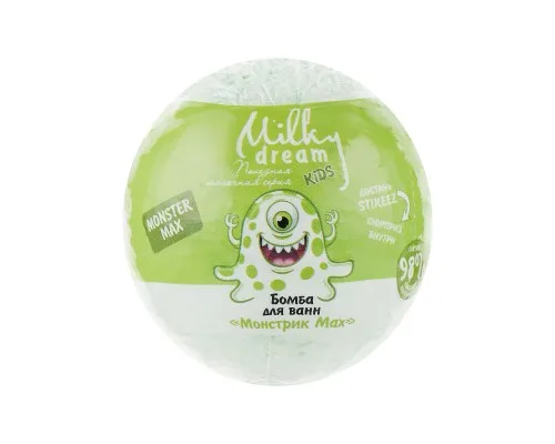 Бомбочка для ванни Milky Dream Kids Монстрик Мах 100 г (4820205301728)