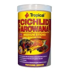 Корм для риб Tropical Cichlid&Arowana Medium Sticks у паличках 1 л (5900469635261)