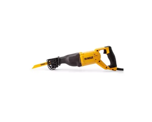 Шабельна пила DeWALT 1100 Вт, 0 - 2800 хід/хв, величина ходу 29 мм, 3.5 кг, кейс (DWE305PK)