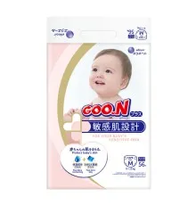 Підгузки GOO.N Plus для дітей 6-11 кг розмір M унісекс 56 шт (21000628)