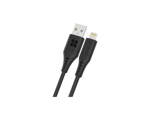 Дата кабель USB 2.0 AM to Lightning 2.0m black Promate (powerlink-ai200.black)