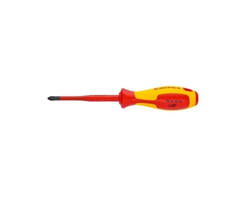 Викрутка KNIPEX з хрестовим шліцом Pozidriv VDE (98 25 01 SL)