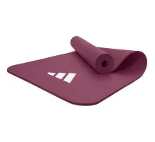 Килимок для фітнесу Adidas Fitness Mat 173 x 61 x 0.7 см ADMT-11014MN бордовий (885652025768)