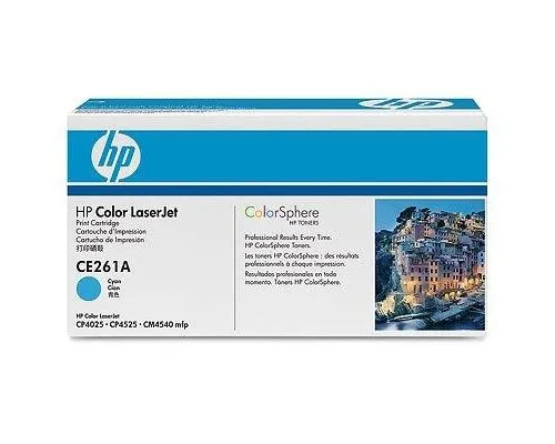 Картридж HP CLJ  648A CP4025/4525 cyan (CE261A)