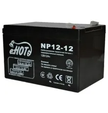 Батарея до ДБЖ Enot 12В 12 Аг (NP12-12)