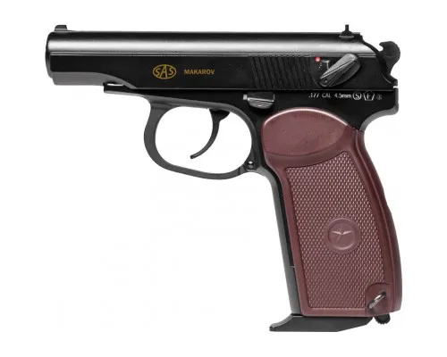 Пневматичний пістолет SAS Makarov Blowback (KMB-44АHN)