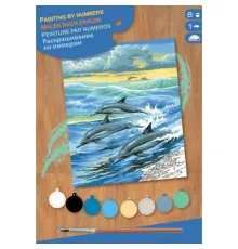 Набір для творчості Sequin Art PAINTING BY NUMBERS JUNIOR Dolphins (SA0031)