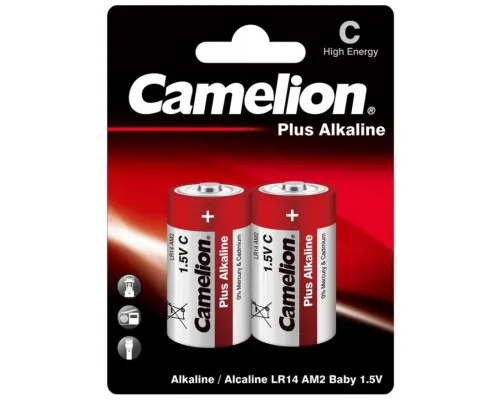 Батарейка Camelion C LR14 Plus Alkaline * 2 (LR14-BP2)