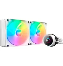 Система рідинного охолодження NZXT Kraken RGB 280mm w/Display, (RL-KR280-W1)