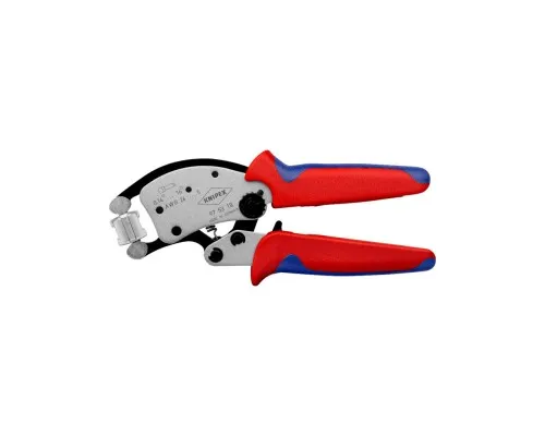 Затискач для клем KNIPEX з поворотною головкою, для контактних гільз (97 53 18)