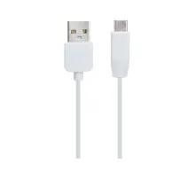 Дата кабель USB 2.0 AM to USB-C 1.0m 3A PVC X1 white HOCO (6957531032045)