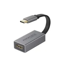 Перехідник USB-C to HDMI 4K30Hz grey Promate (medialink-h1.grey)