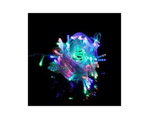 Гірлянда Voltronic Діод Mix Color 300 LED, 30 м, 8 режимів, прозора (Garl-300LED-30mMix)