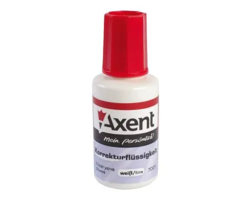 Коректор Axent fluid 20ml (display) (7001-A)