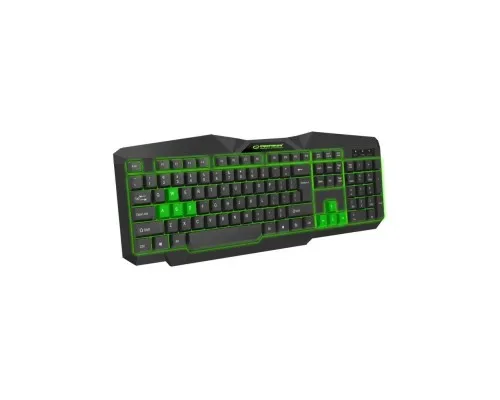 Клавіатура Esperanza EGK201 Green USB LED (EGK201GUA)