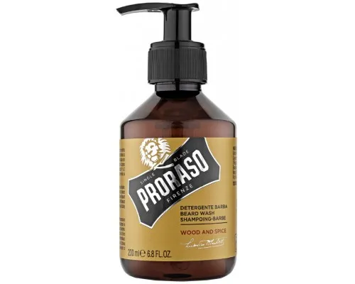 Шампунь для бороди Proraso Wood & Spice 200 мл (8004395007509)