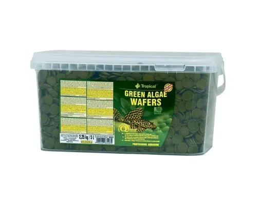 Корм для риб Tropical Green Algae Wafers у чипсах 5 л (5900469664285)