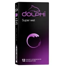 Презервативи Dolphi Super Wet 12 шт. (4820144772863)