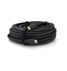 Кабель мультимедійний HDMI M to HDMI M 10.0m V2.0 4K black Ritar (HDMI(M)/(M)V2.0-10m-347P)