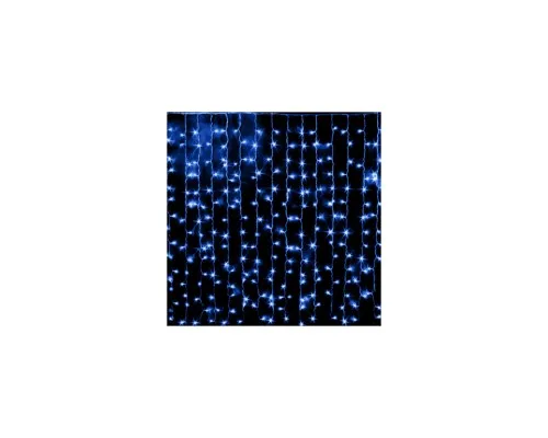 Гірлянда Voltronic Штора Blue 120 LED , мідний, 5 x 0,6 м, BOX (BT-001/120B5)