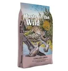 Сухий корм для кішок Taste of the Wild Lowland Creek Feline Formula з перепілкою та качкою 6.6 кг (0074198614431)