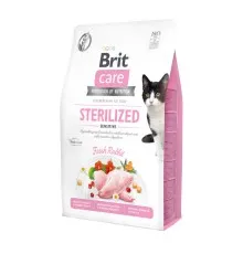Сухий корм для кішок Brit Care Cat GF Sterilized Sensitive 2 кг (8595602540761)