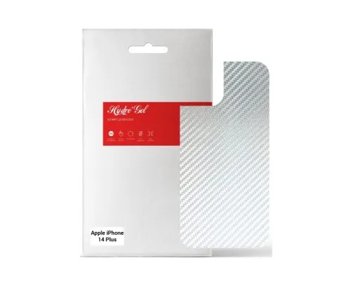 Плівка захисна Armorstandart back panel Apple iPhone 14 Plus Carbone Silver (ARM64966)