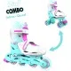 Роликові ковзани Neon Сombo Turquoise розмір 34-37 (NT10T4)