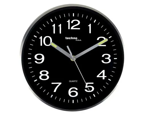 Настінний годинник Technoline WT7620 Black/Silver (DAS301804)