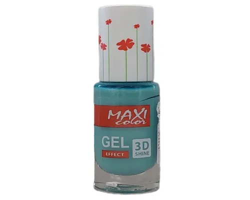 Лак для нігтів Maxi Color Gel Effect Hot Summer 09 (4823077504464)