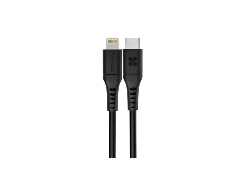 Дата кабель USB-C to Lightning 1.2m Promate (powerlink-120.black)