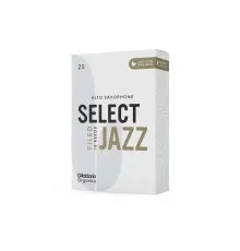 Тростина для саксофона D'Addario Organic Select Jazz - Alto Sax Filed 2S - 10 Pack (ORSF10ASX2S)