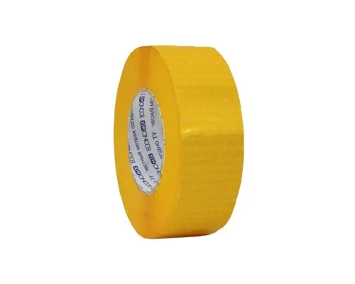 Скотч Optima 48 мм х 300 м Dots, жовтий (O45379)