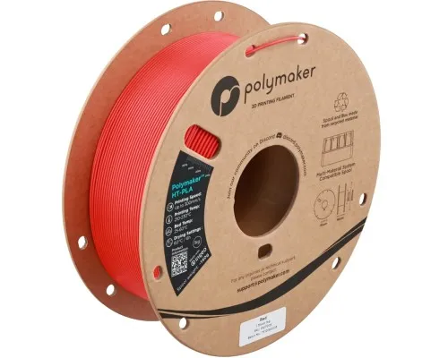 Пластик для 3D-принтера Polymaker HT-PLA 1,75mm 1kg RED (PA17005)