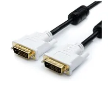 Кабель мультимедійний DVI M to DVI M 5.0m 24+1pin Atcom (9149)