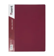 Папка-швидкозшивач Axent А4, burgundy (1304-04-А)