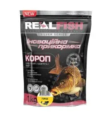 Прикормка Real Fish Silver Series Короп Горох 1kg (809.00.24)