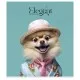 Зошит Школярик Elegant portrets 48 аркушів клітинка (048-3309K)